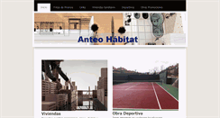 Desktop Screenshot of anteo-habitat.com